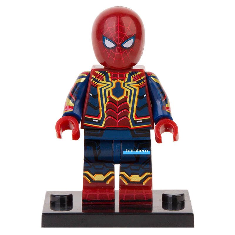 Iron Spider MCU Avengers Infinity War (2018) Lego Custom Minifigure Brick Toys Gift