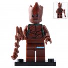 Teen Groot Marvel Avengers Infinity War Lego Custom Minifigure Brick Toys Gift