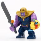 Thanos (Bigfig) MCU Avengers Infinity War (2018) Custom Printed Lego Minifigure Toys Gift