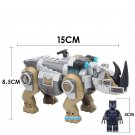 Marvel Black Panther Rhino Guard Vehicle Lego Custom Minifigure Brick Toys Gift