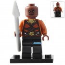 Okoye MCU Black Panther Lego Custom Minifigure Brick Toys Gift