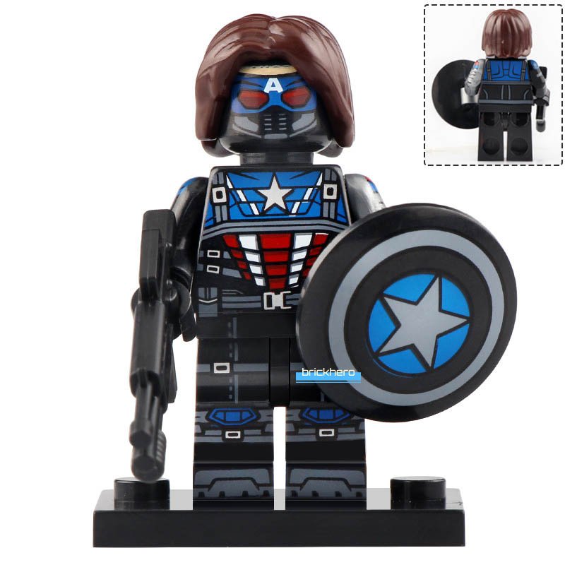 Bucky Barnes MCU Black Widow (2021) Lego Custom Minifigure Brick Toys Gift