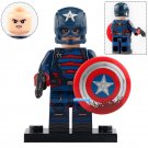 John Walker MCU Falcon and the Winter Soldier (2021) Lego Custom Minifigure Brick Toys Gift