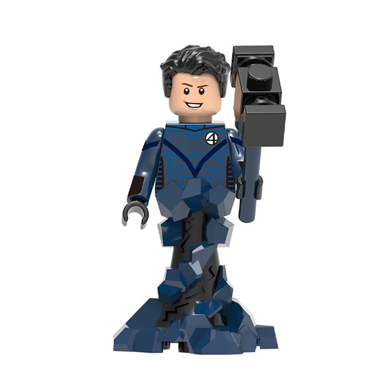 Mr Fantastic Marvel Comics Super Heroes Lego Custom Minifigure Brick Toys Gift