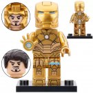 Iron Man Mark XXI Midas Armor MCU Iron Man 2 (2010) Lego Custom Minifigure Brick Toys Gift