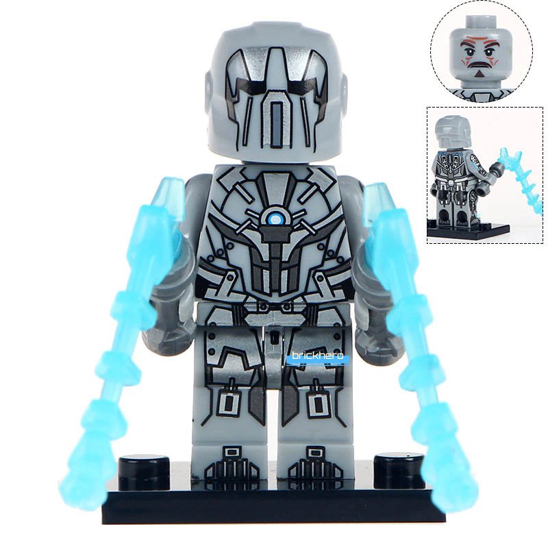 Whiplash Armor Mark II MCU Iron Man 2 (2010) Lego Custom Minifigure Brick Toys Gift