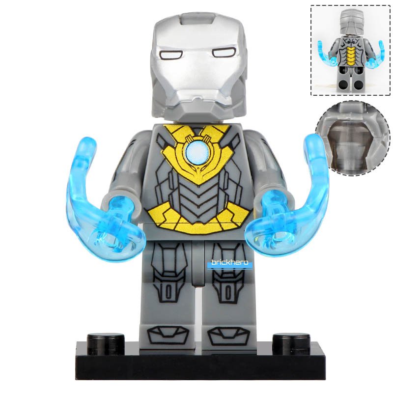 Iron Man Armor Mark 18 Casanova MCU Iron Man 3 (2013) Lego Custom Minifigure Brick Toys Gift