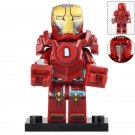 Iron Man Armor Mark 35 Red Snapper MCU Iron Man 3 (2013) Lego Custom Minifigure Brick Toys Gift