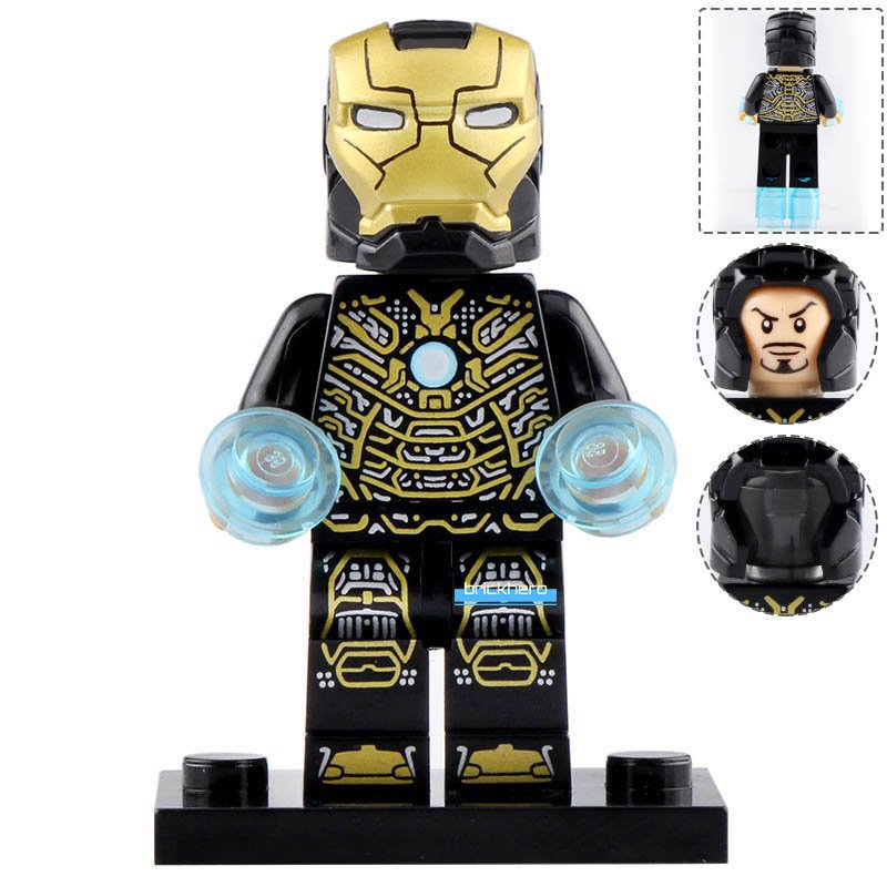 Iron Man Armor Mark 41 MCU Iron Man 3 (2013) Lego Custom Minifigure Brick Toys Gift