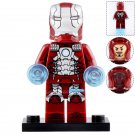 Iron Man Armor Mark 5 MCU Iron Man 3 (2013) Lego Custom Minifigure Brick Toys Gift