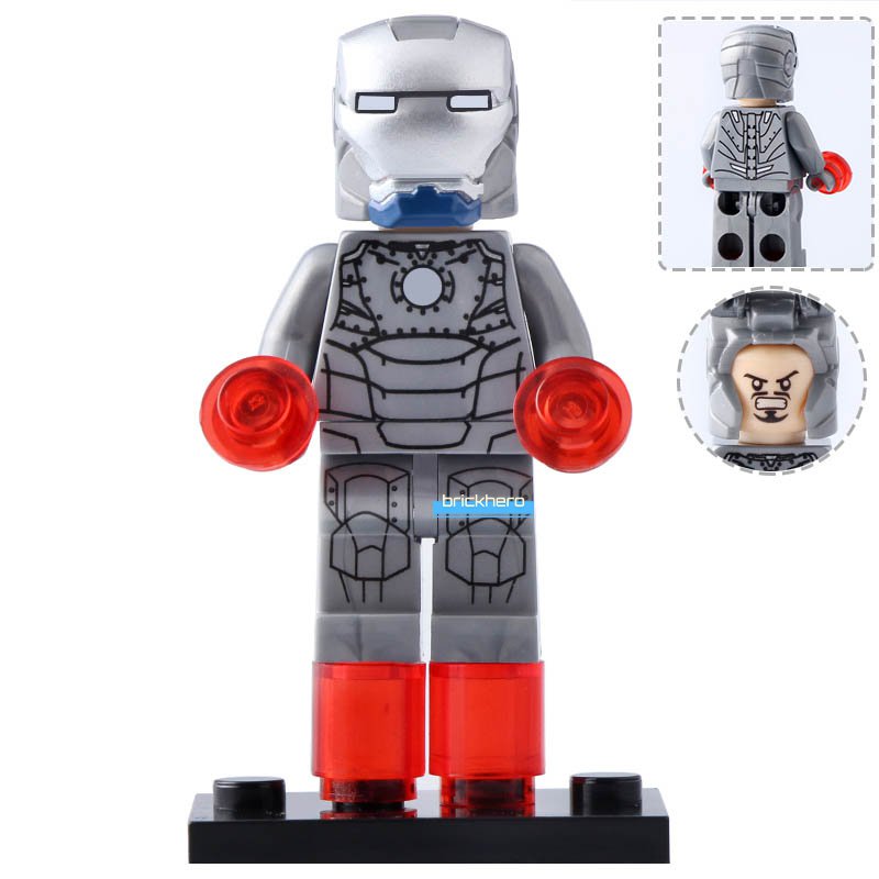 Iron Man Armor Mark II MCU Iron Man 3 (2013) Lego Custom Minifigure Brick Toys Gift