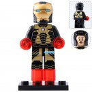 Iron Man Armor Mark XLI Bones MCU Iron Man 3 (2013) Lego Custom Minifigure Brick Toys Gift