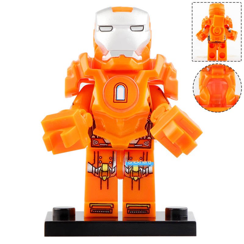 Iron Man Mark 36 (Peacemaker) MCU Iron Man 3 (2013) Lego Custom Minifigure Brick Toys Gift
