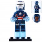 Iron Patriot MCU Iron Man 3 (2013) Lego Custom Minifigure Brick Toys Gift