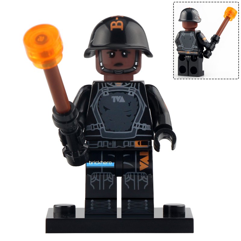 Hunter B-15 (Time Variance Authority) MCU Loki (2021) Lego Custom Minifigure Brick Toys Gift