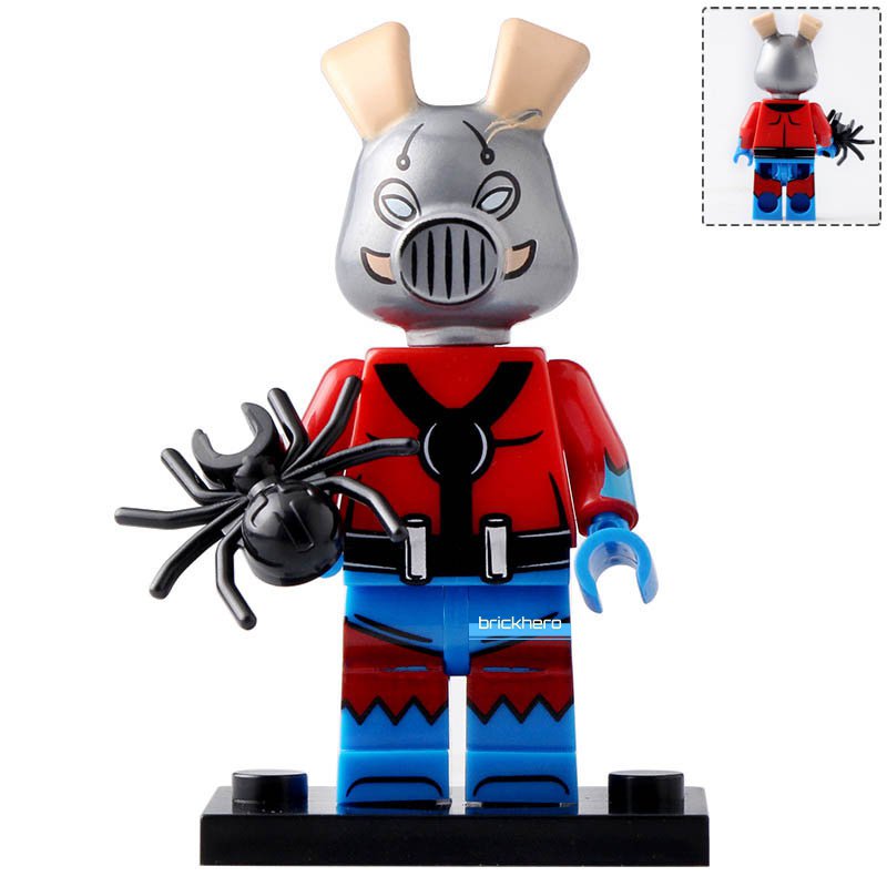 Ant-Ham Marvel Comic Ultimate Civil War Spider-Ham #1 Lego Custom Minifigure Brick Toys Gift