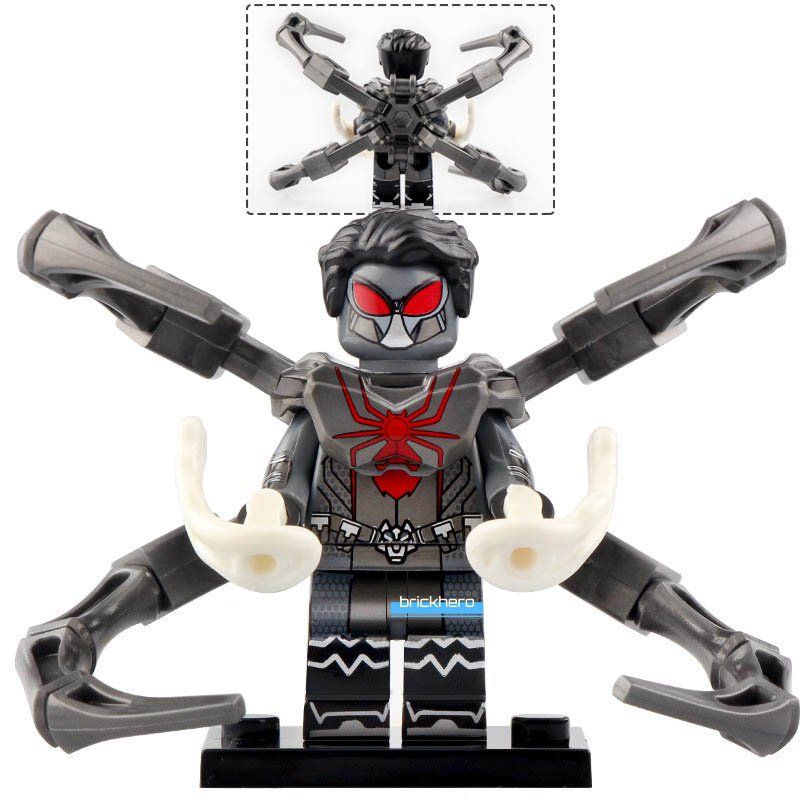 Wolf Spider Marvel Animated Ultimate Spider-man Lego Custom Minifigure Brick Toys Gift