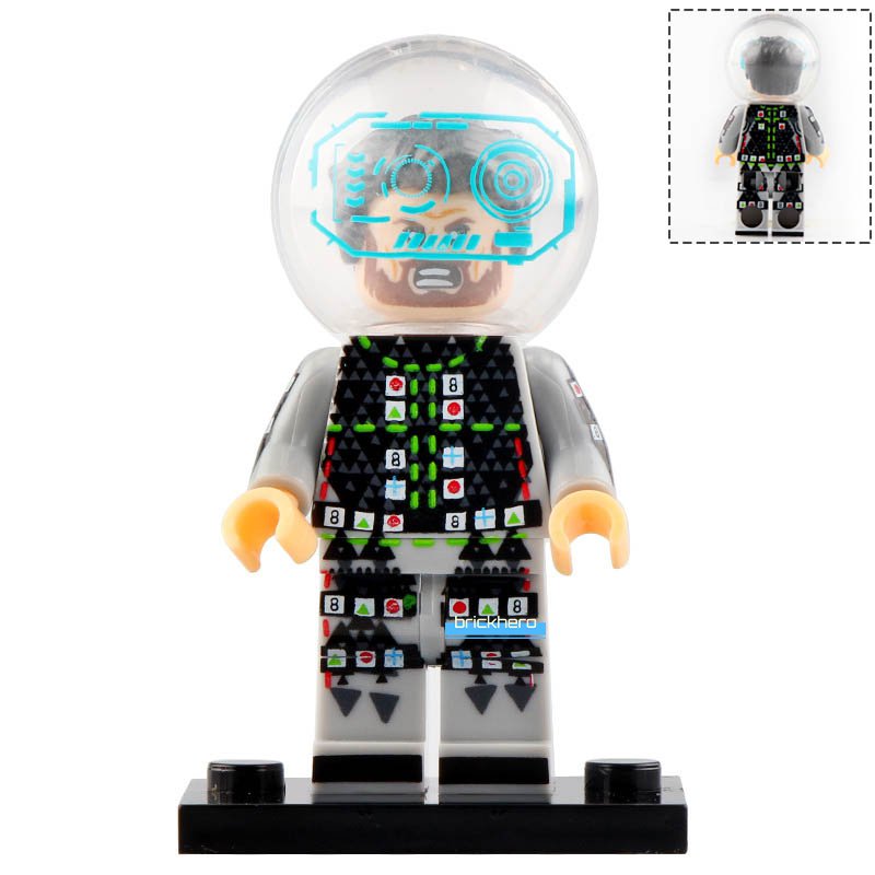 Mysterio (CGI Suit) MCU Spider-man Far From Home (2019) Lego Custom Minifigure Brick Toys Gift