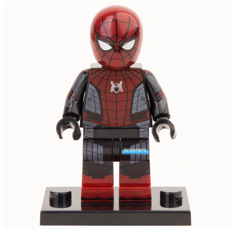 Peter Parker MCU Spider-man Far From Home 2019 Lego Custom Minifigure Brick Toys Gift