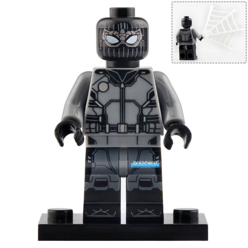 Spider-Man (Night Monkey) MCU Spider-man Far From Home (2019) Lego Custom Minifigure Brick Toys