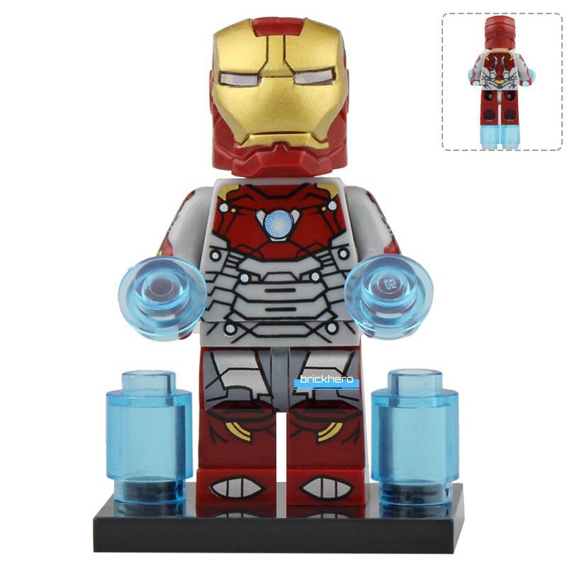 Iron Man Mk 47 MCU Spider-Man Homecoming (2017) Lego Custom Minifigure Brick Toys Gift