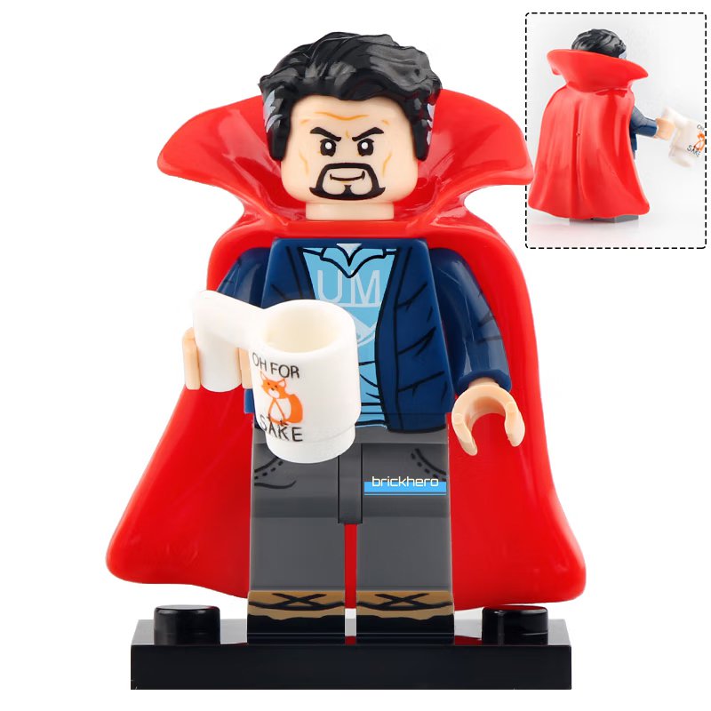 Doctor Strange MCU Spider-Man No Way Home (2021) Lego Custom Minifigure Brick Toys Gift