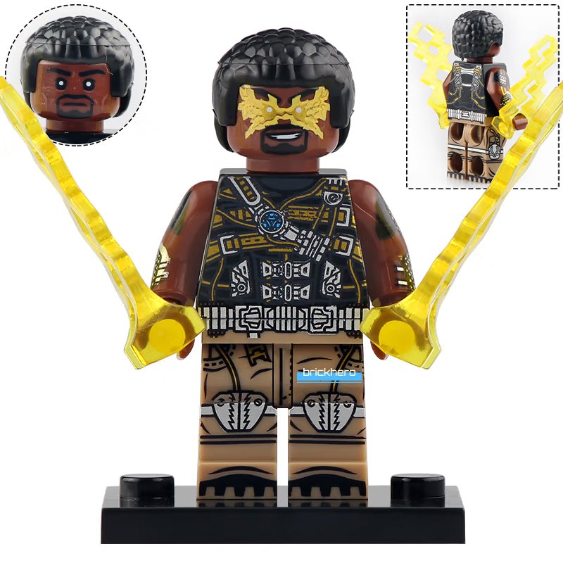 Electro MCU Spider-Man No Way Home (2021) Lego Custom Minifigure Brick Toys Gift