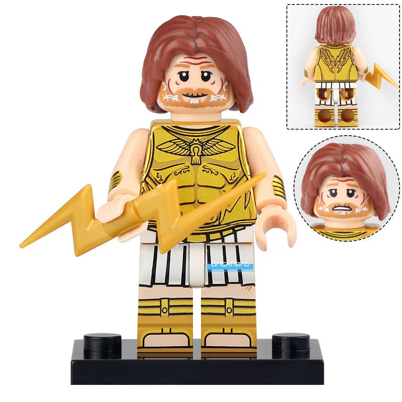 Zeus MCU Thor Love and Thunder (2022) Lego Custom Minifigure Brick Toys Gift