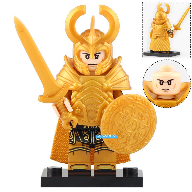 Asgardian Warrior (Thor's Army) MCU Thor Ragnarok 2017 Lego Compatible Minifigure Brick Toys Gift
