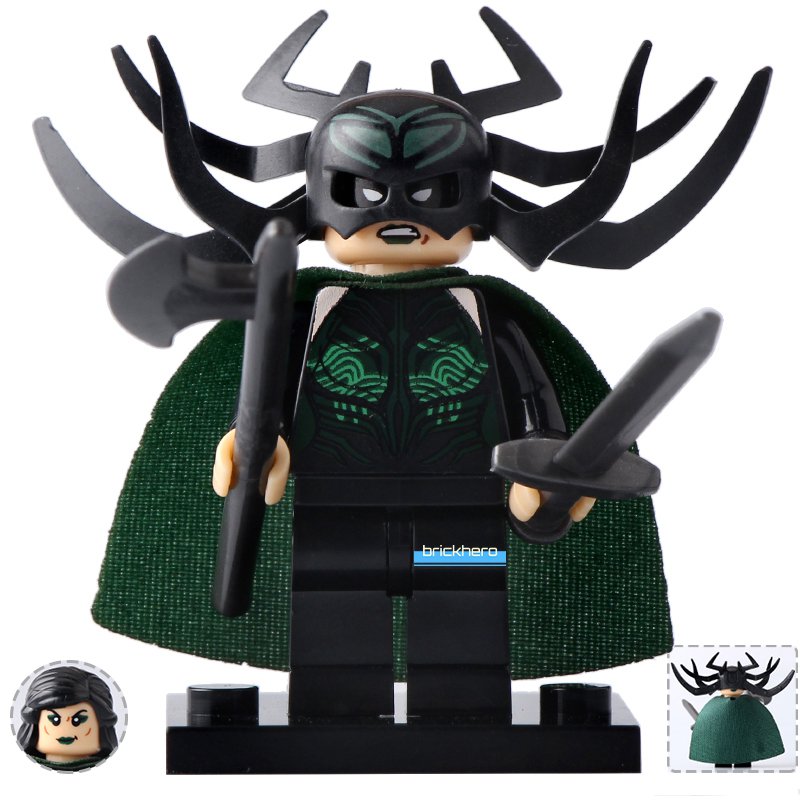 Hela MCU Thor Ragnarok (2017) Lego Custom Minifigure Brick Toys Gift