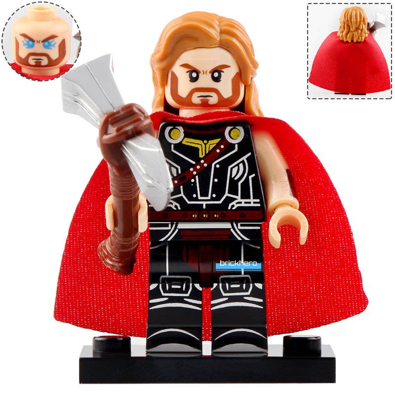 Thor Ragnarok Marvel Universe Super Heroes Lego Compatible Minifigure Brick Toys
