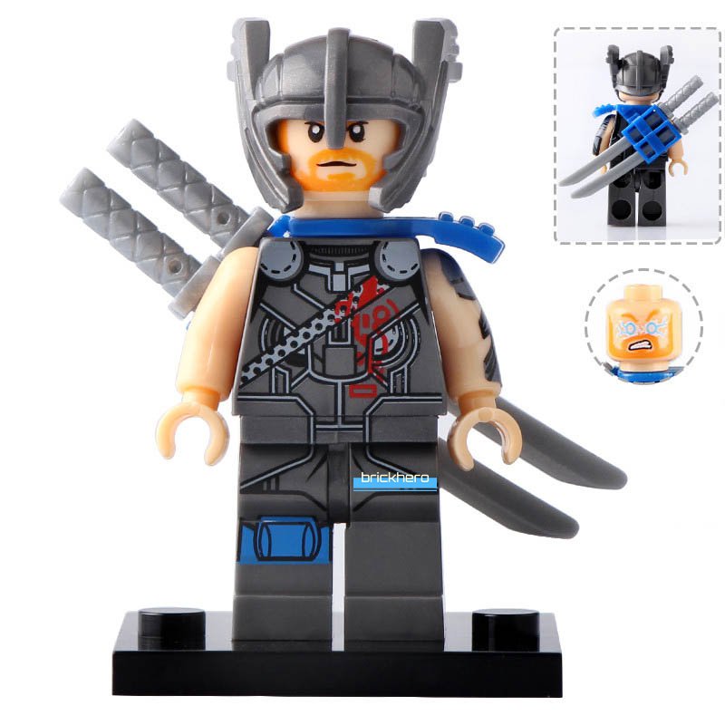 Thor Ragnarok Marvel Universe Super Heroes Lego Custom Minifigure Brick Toys