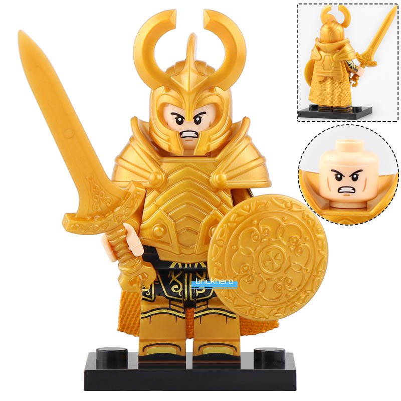 Thor's Asgardian Warrior MCU Thor Ragnarok (2017) Lego Custom Minifigure Brick Toys Gift