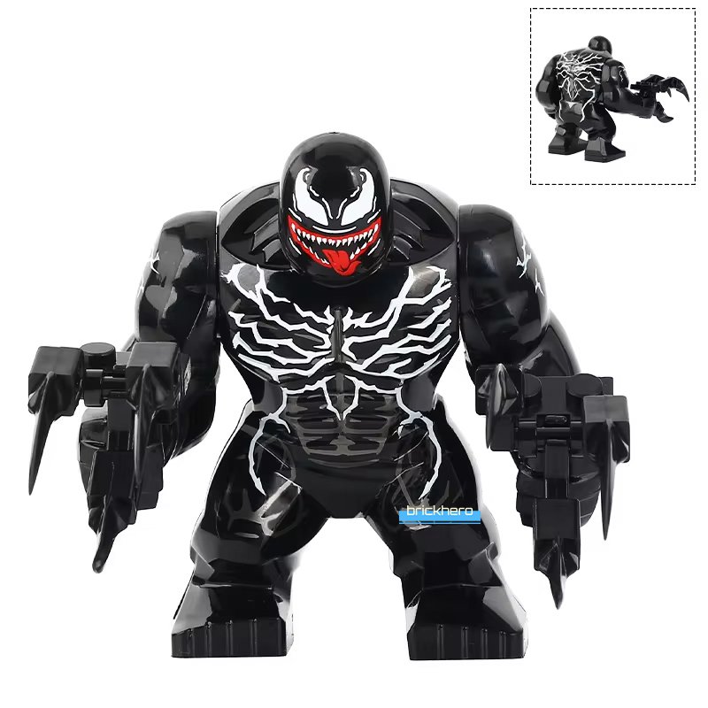 Venom (BigFig) SSU Venom Let There Be Carnage (2021) Lego Custom Minifigure Brick Toys Gift