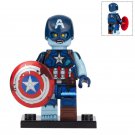 Zombie Captain America MCU What If...? (2021) Lego Custom Minifigure Brick Toys Gift