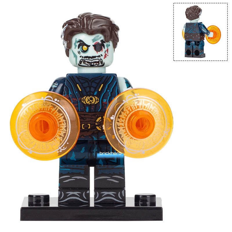 Zombie Dr Strange MCU What If...? (2021) Lego Custom Minifigure Brick Toys Gift
