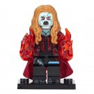 Zombie Scarlet Witch MCU What If...? (2021) Lego Custom Minifigure Brick Toys Gift