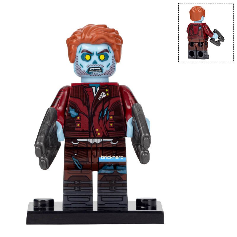 Zombie Star-Lord MCU What If...? (2021) Lego Custom Minifigure Brick Toys Gift