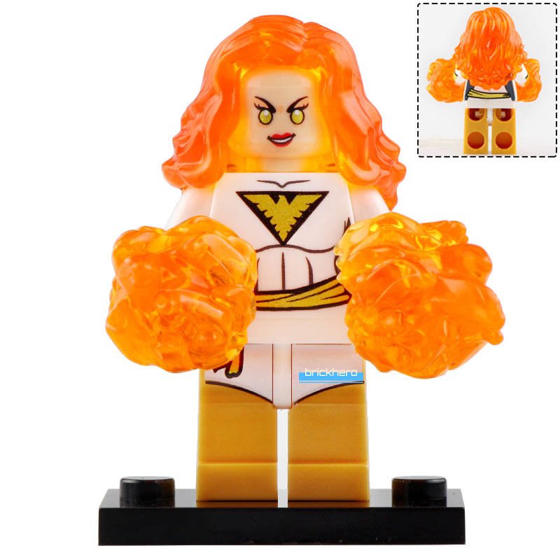Phoenix Marvel X-Men Super Heroes Lego Custom Minifigure Brick Toys Gift