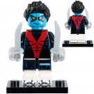 Nightcrawler Marvel Animation X-Men '97 (2024) Lego Custom Minifigure Brick Toys