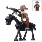 Caretaker with horse Ghost Rider (2007) Lego Custom Minifigure Brick Toys Gift