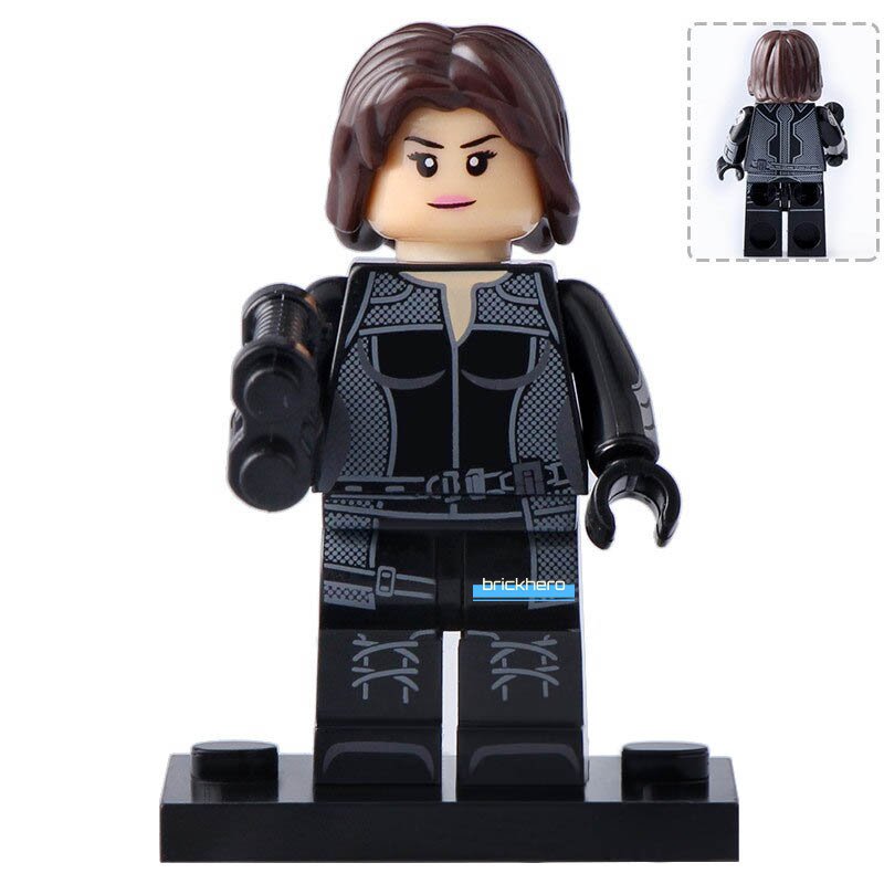 Daisy Johnson (Quake) MCU Agents of S.H.I.E.L.D Lego Custom Minifigure Toys