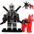 Deadpool (Deadpool 2 Ash-covered) Marvel Superheroes Lego Minifigure Brick Toys