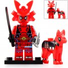 Deadpool Samurai Marvel Super Heroes Lego Compatible Minifigure Brick Toys Gift