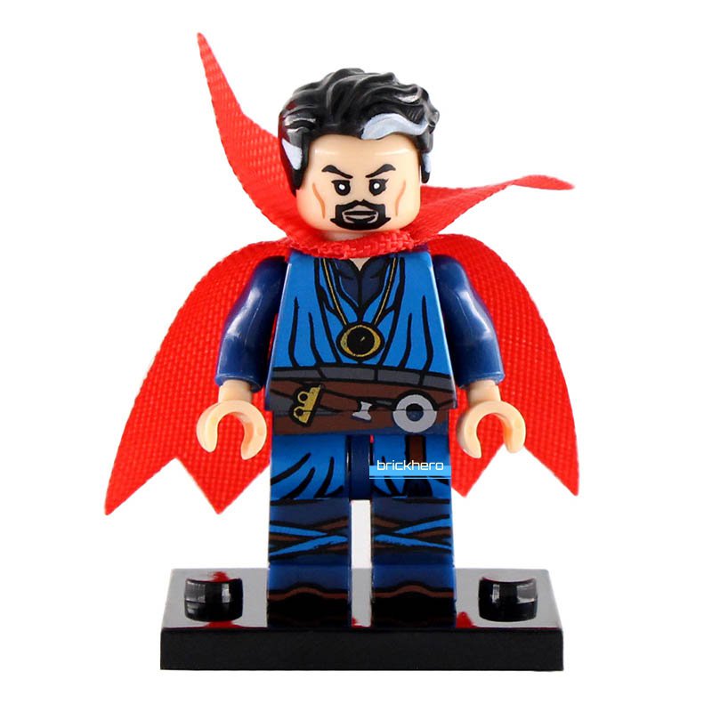 Dr Strange Marvel Cinematic Universe Super Heroes Lego Custom Minifigure Toys