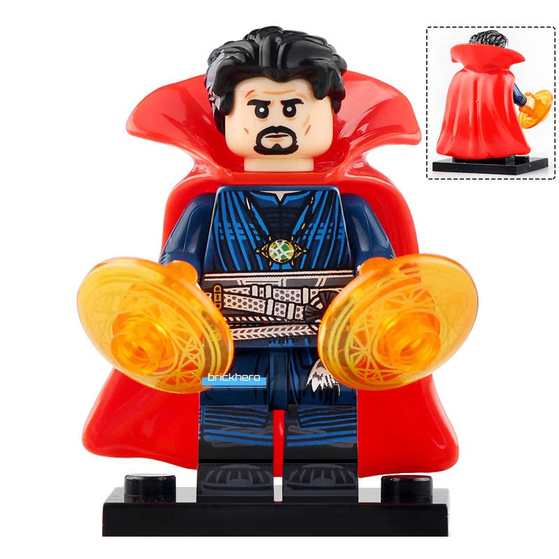 Dr Strange Marvel Cinematic Universe Superhero Lego Custom Minifigure Brick Toys