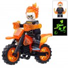 Ghost Panther (Glow in the Dark) Marvel Comic Lego Custom Minifigure Brick Toys