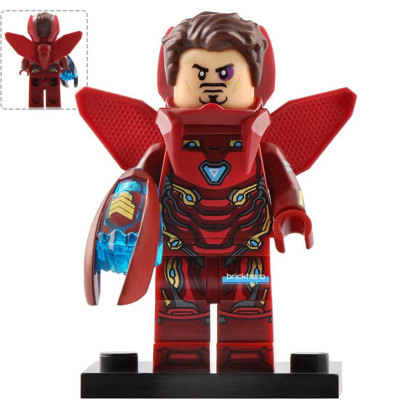 Iron Man Armor Mark 50 MCU Super Heroes Lego Custom Minifigure Brick Toys Gift
