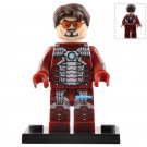 Iron Man Mk 5 Football Marvel Super Heroes Lego Custom Minifigure Brick Toys