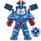 Iron Patriot (BigFig) Marvel Super Heroes Lego Custom Minifigure Brick Toys